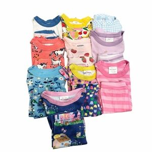 Ten Pairs of Pajamas- Hanna Andersson, Old Navy, Carter’s